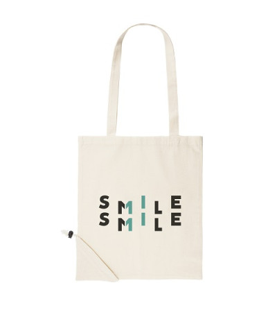 Sac shopping / tote bag pliable personnalisé