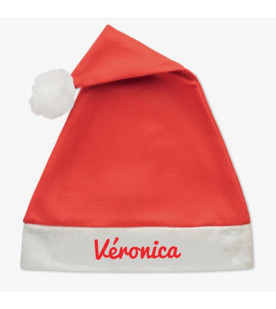 Bonnet de noël personnalisé