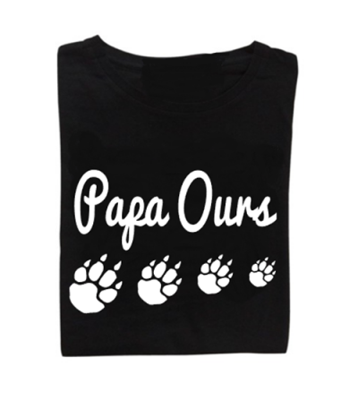 Tee-shirt papa ours