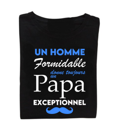 Tee-shirt un homme formidable donne toujours